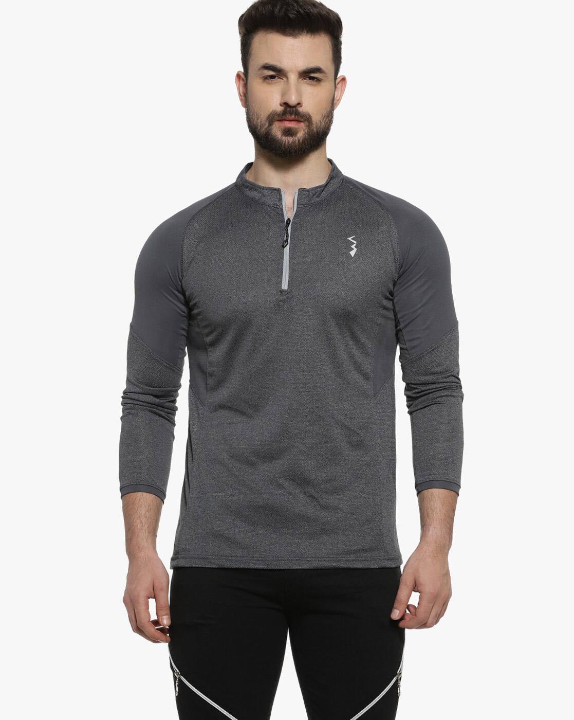 Buy Charcoal Tshirts for Men by Campus 