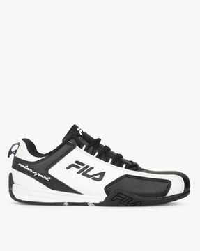 fila black and white sneakers