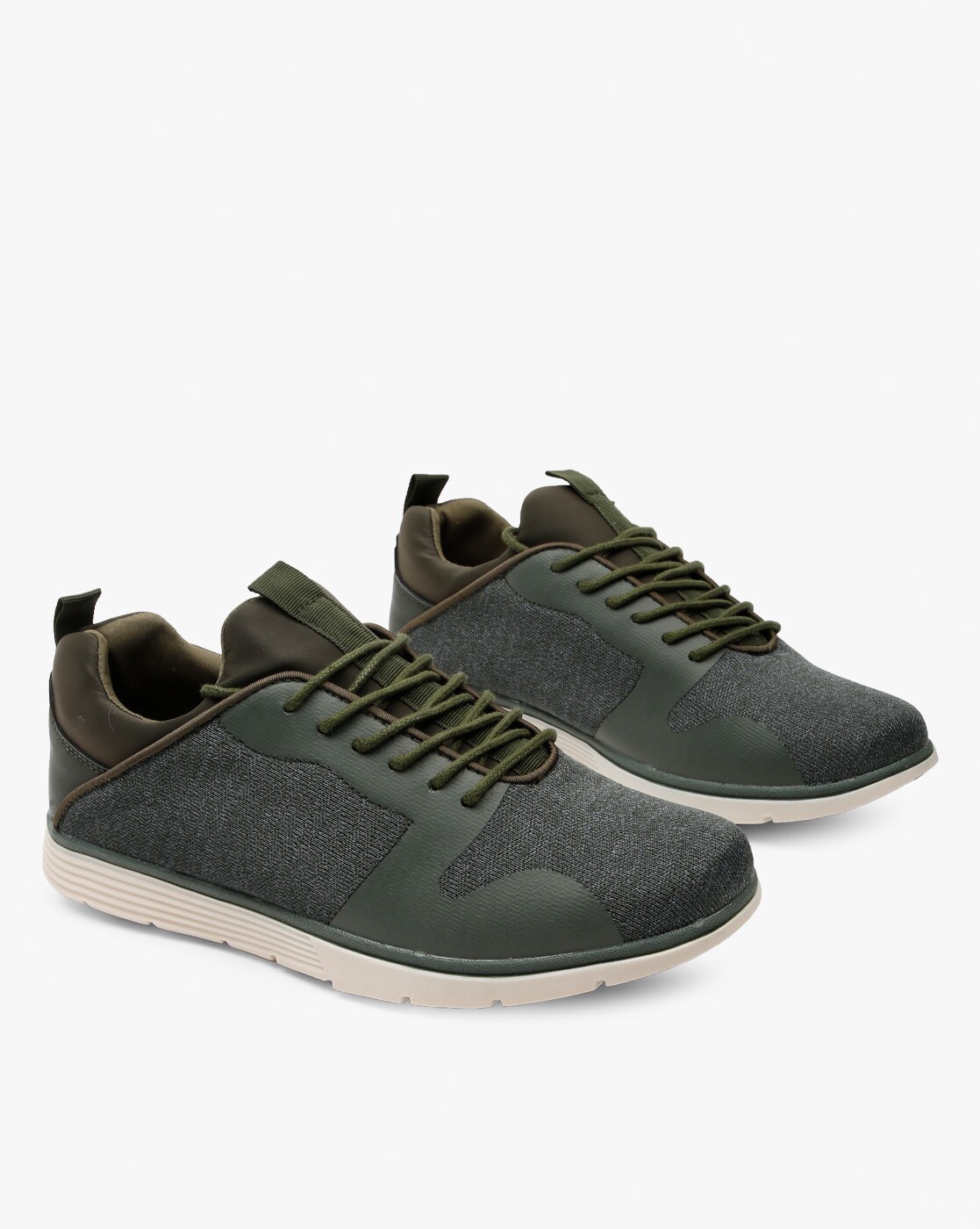 mens olive green casual shoes
