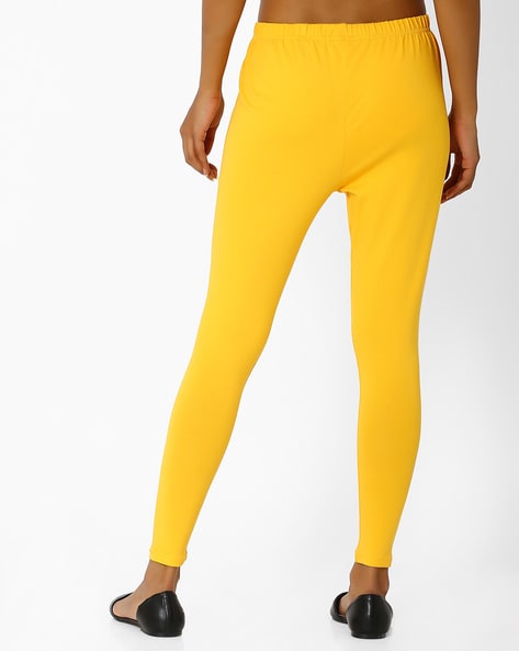 Buy Yellow Leggings for Women by AVAASA MIX N' MATCH Online