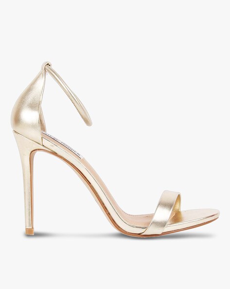 Buy Gold Heeled Sandals for Women by STEVE MADDEN Online Ajio