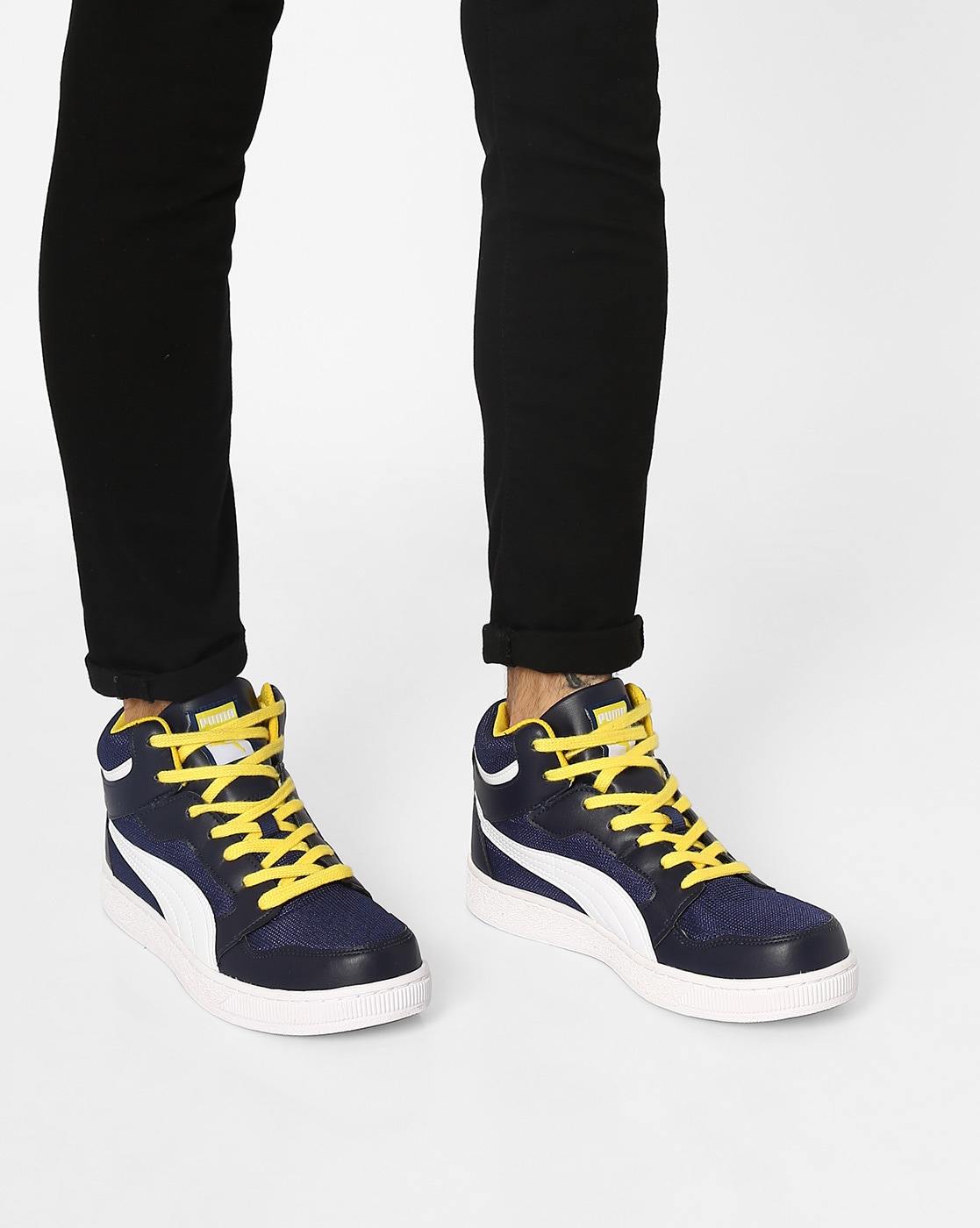 Buy Navy blue Casual Shoes for Men by 