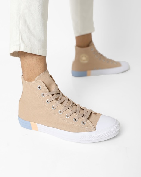 converse beige casual shoes