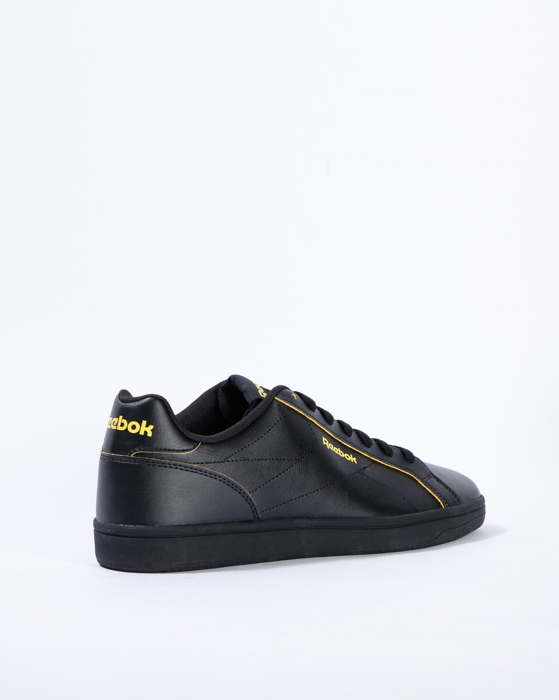 reebok black casual shoes