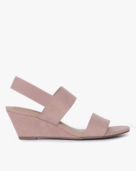 Kenneth Cole Reaction Women's Card Wedge Espadrille Sandals In Blush |  ModeSens