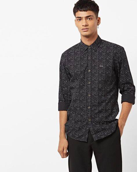 black wrangler shirt