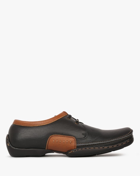 Egoss Genuine Leather Derby Shoes