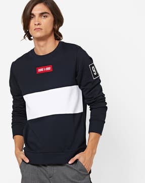 Buy Navy Blue Sweatshirt & Hoodies for Men by Jack & Jones Online