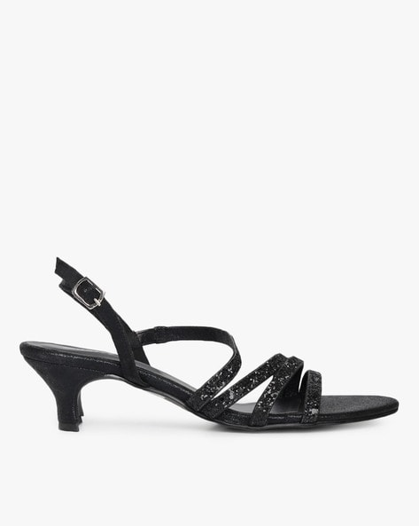 Black dressy 2025 sandals for wedding