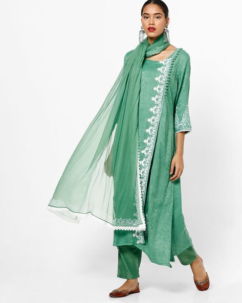 ajio salwar suits