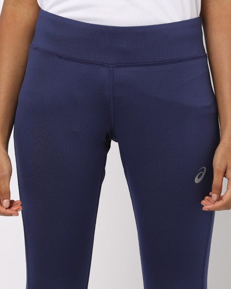 Mid Rise Capris with Elasticated Waistband