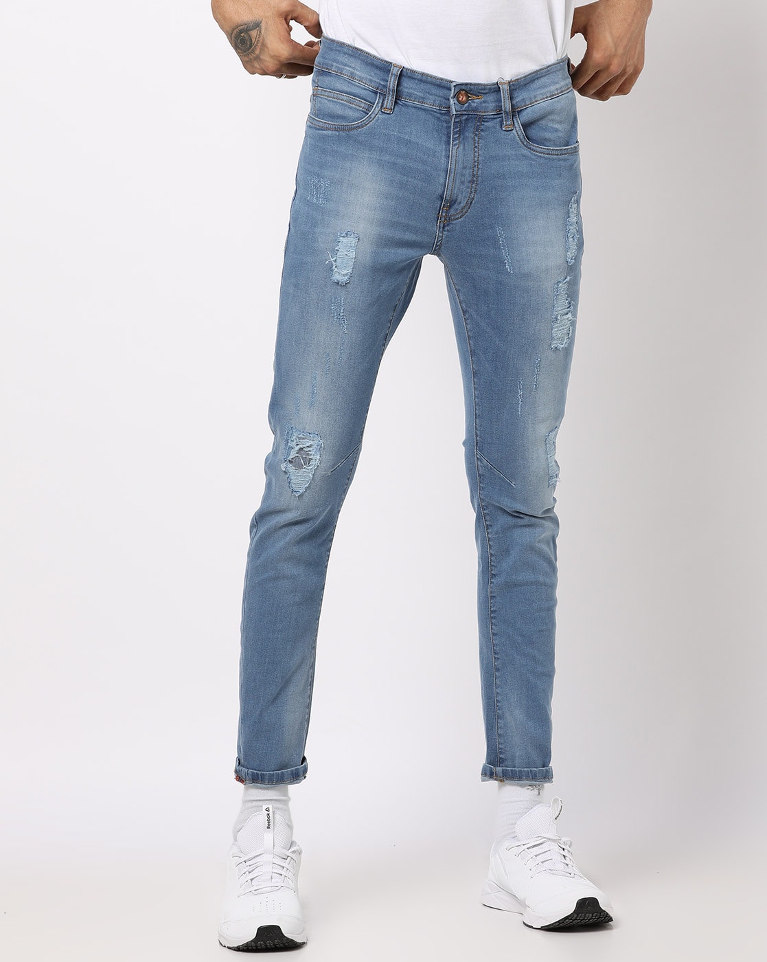 black carrot jeans