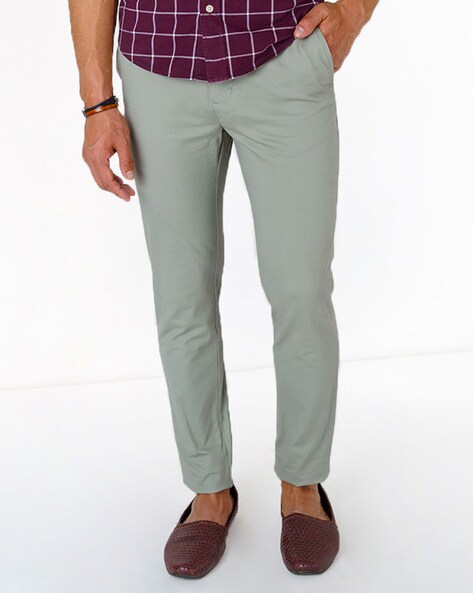 Plain Mens Chinos