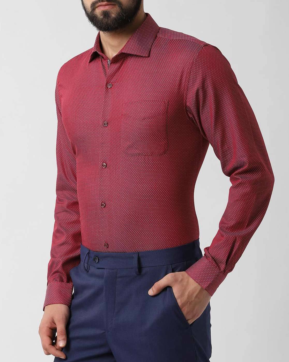 peter england slim fit shirts