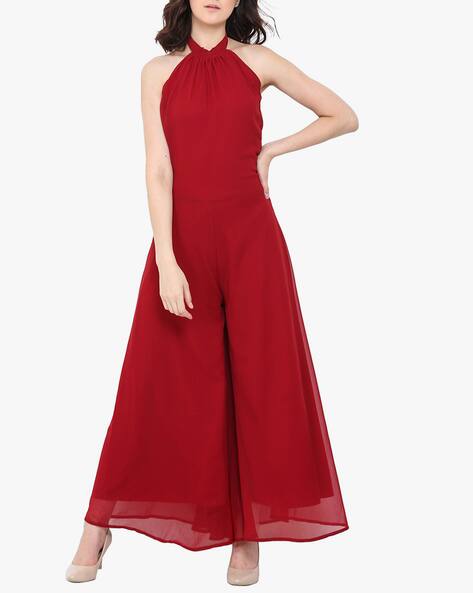 Buy Maroon Jumpsuits &Playsuits for Women by Trend Arrest Online