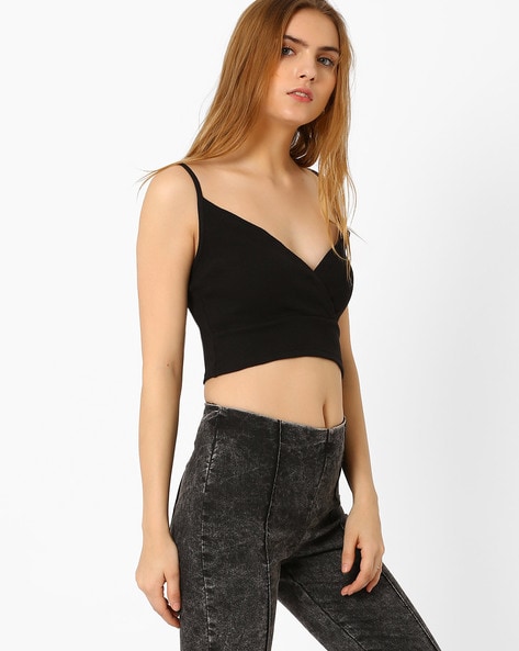 COTTON ON Women's Active Strappy Crop Top Black – Tuesday Morning