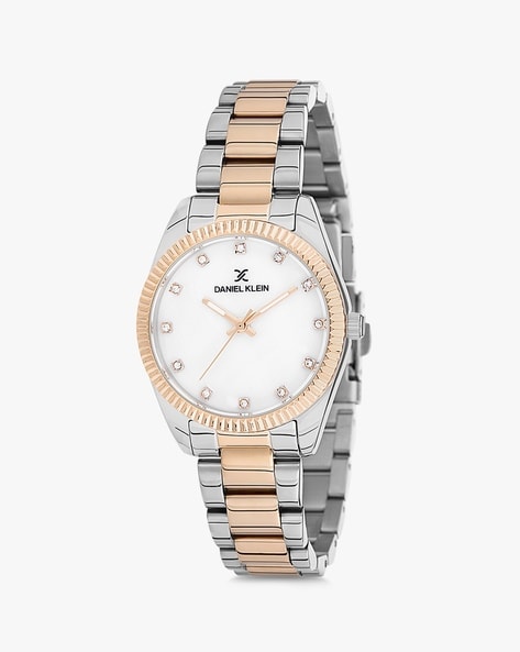 daniel klein rose gold watches