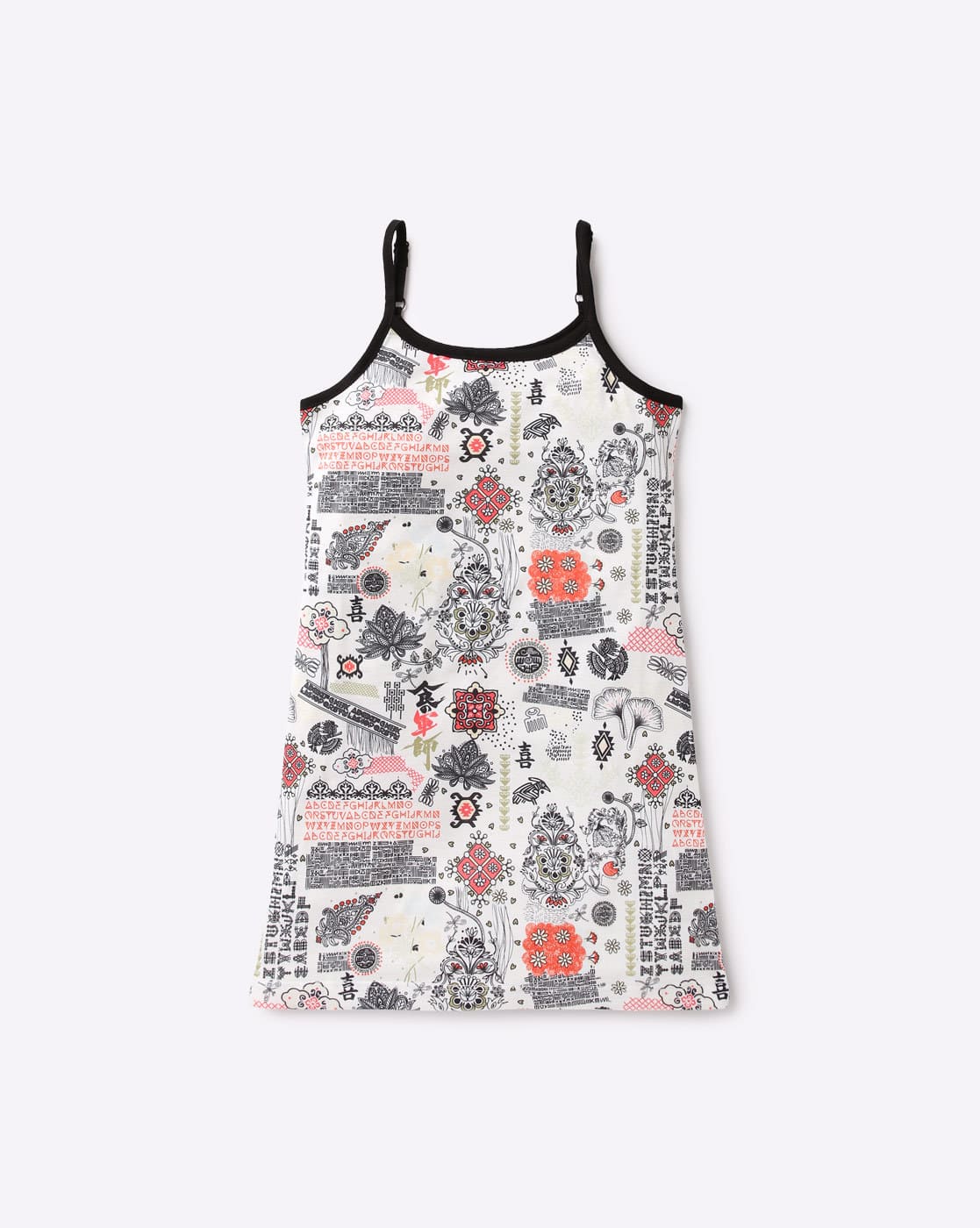 Verspieltes Shirt mit Schößchen in Mandarinrot Weiß 56 Gr M2452-956294
