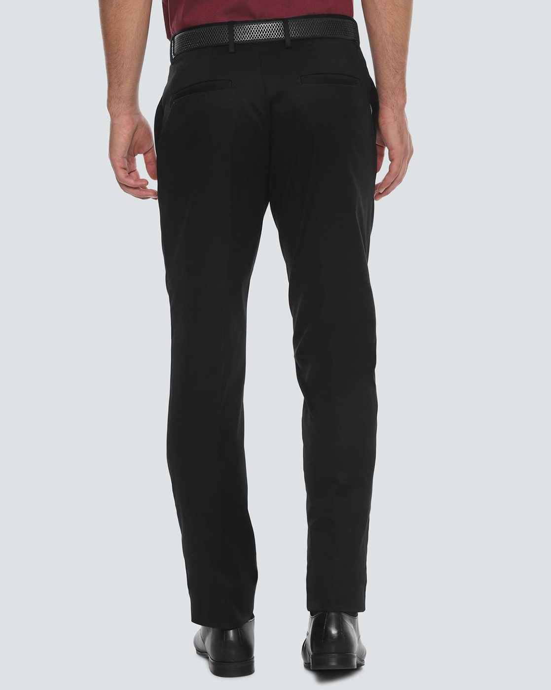 Buy Louis Philippe Grey Trousers Online - 221867 | Louis Philippe