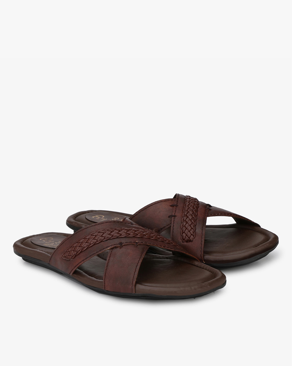 men's criss cross slippers