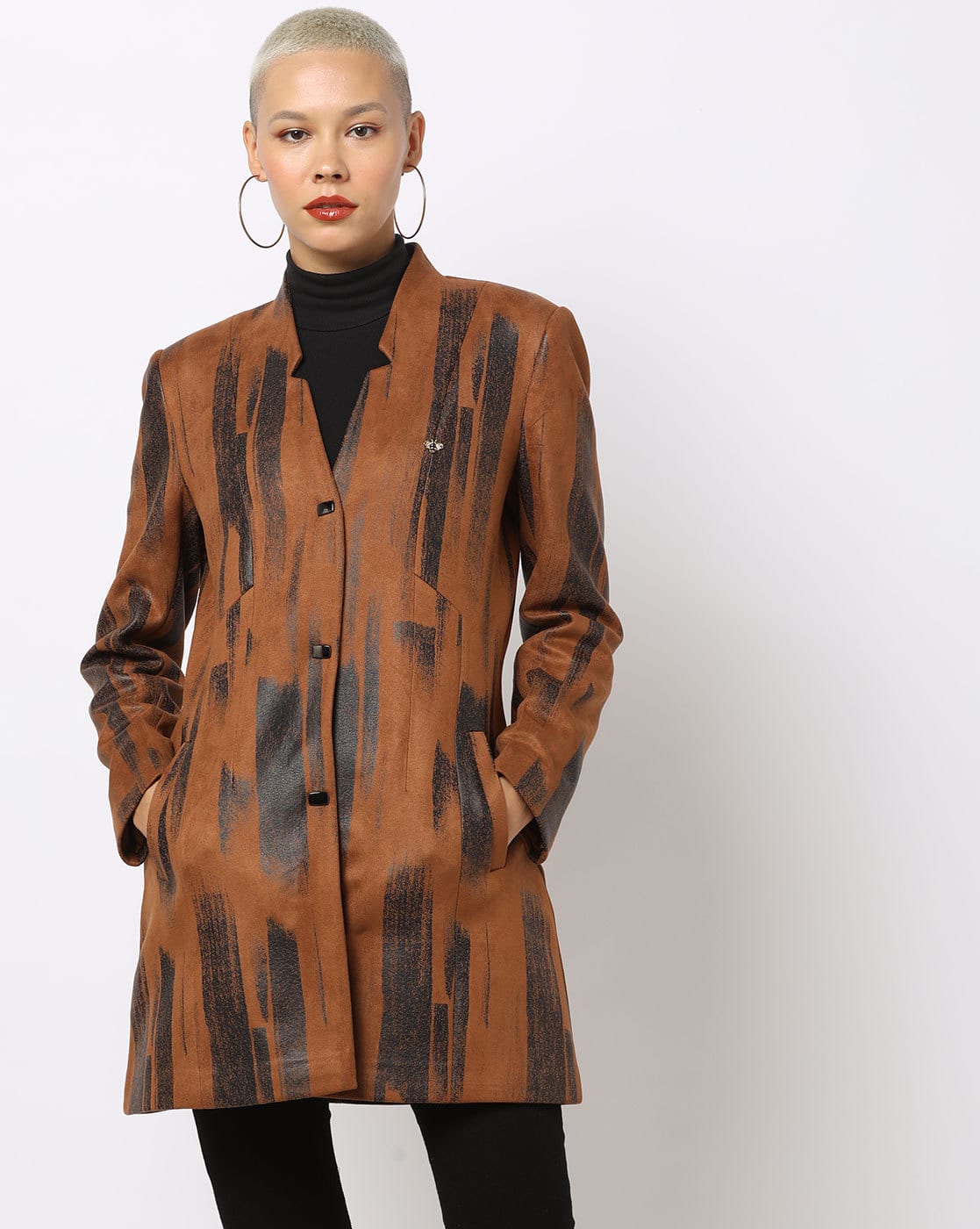 tan coat women