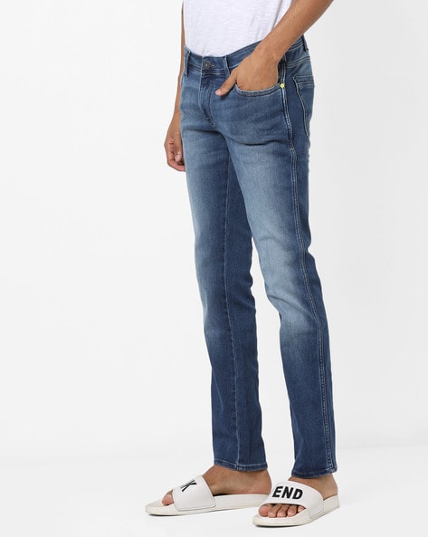 wrangler indigo jeans
