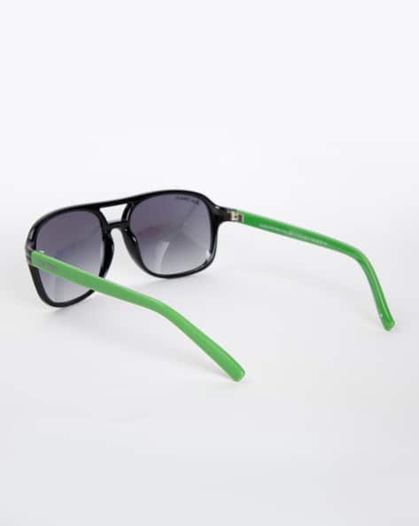 UV-Protected Full-Rim Oval Sunglasses (Image - 3)