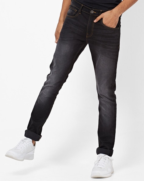 mens black jeans online