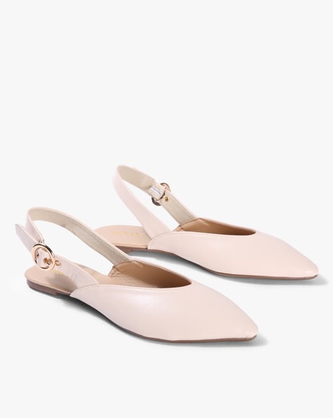 Buy Nude Flat Shoes for Women by QUPID 