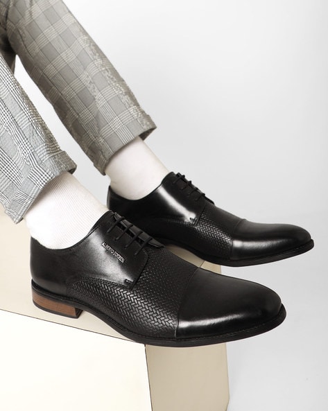 alberto torresi black formal shoes