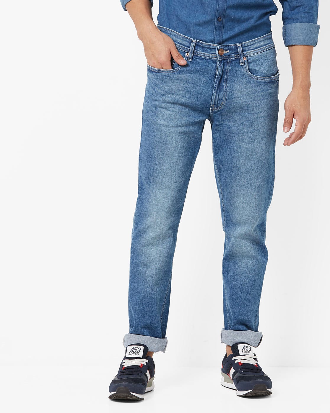 numero uno straight fit jeans