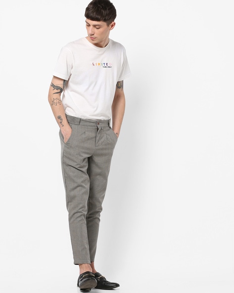 AMI Alexandre Mattiussi Brown Oversized Carrot Fit Trousers, $189 | SSENSE  | Lookastic