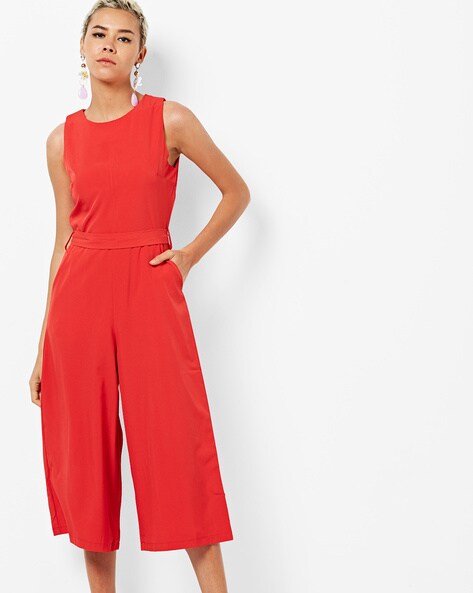 jumpsuits red