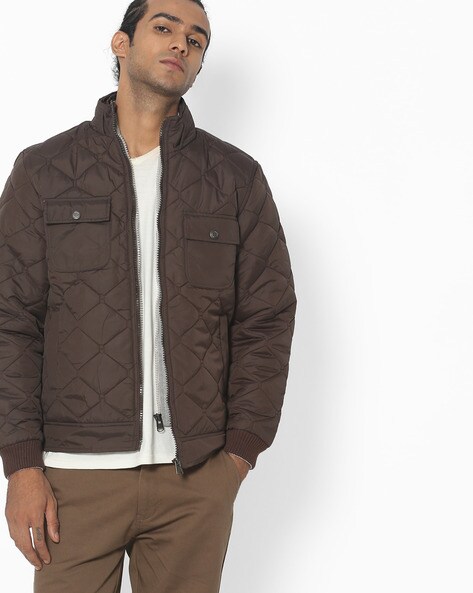 Melody Coffee Brown Vegan Tied Point Moto Jacket – ReFINE309