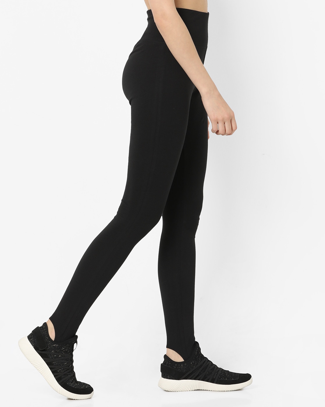 Mid-Rise Stirrup Leggings