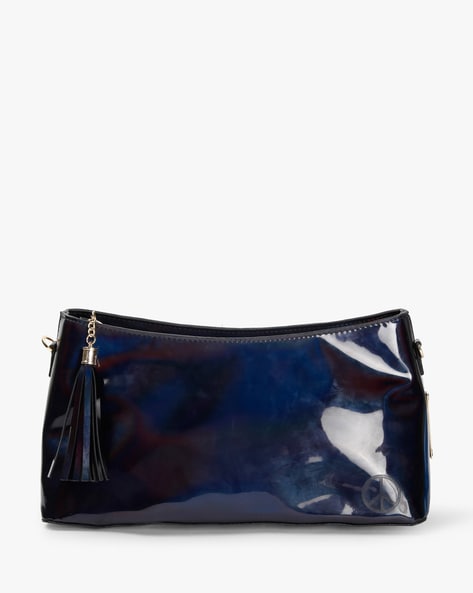 baggit blue sling bag