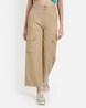 Buy Beige Trousers & Pants for Women by Cover Story Online