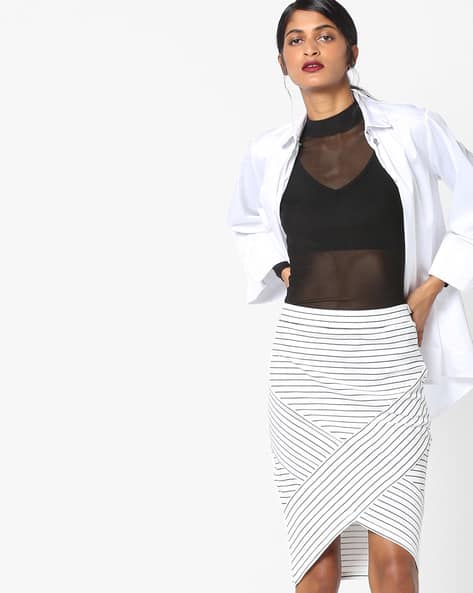 Buy White Skirts for Women by Teamspirit Online