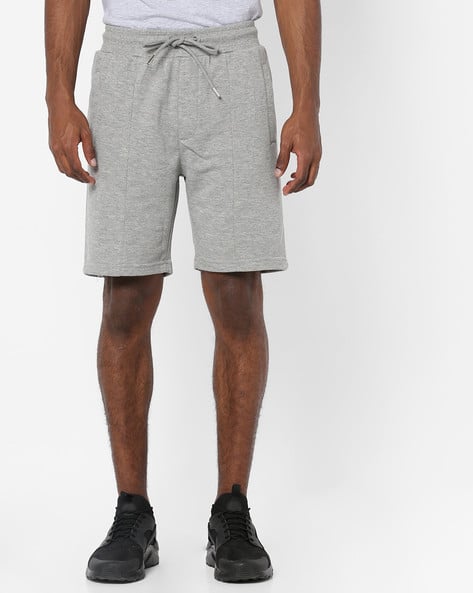 Buy Grey Melange Track Pants for Men by AJIO Online