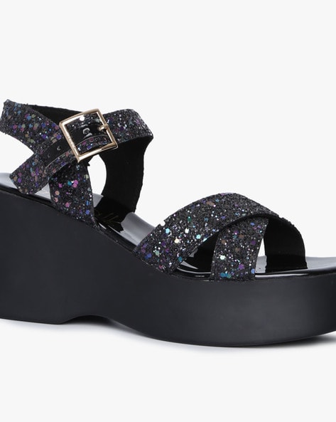 Buy Catwalk Black Solid Heels online-omiya.com.vn