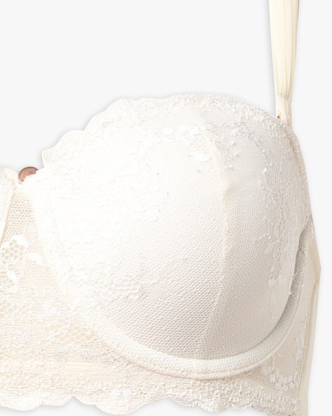 Buy Zivame White Solid Underwired Lightly Padded T Shirt Bra - Bra for  Women 2298982