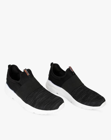 red tape high top slip on sports shoes