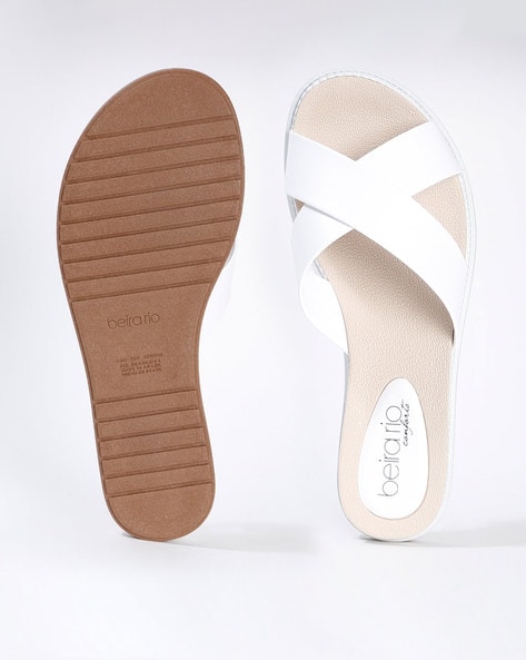 Criss cross best sale strap flats