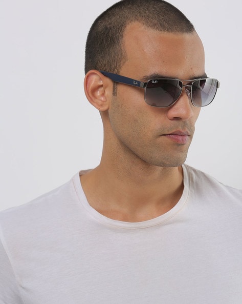 Ray Ban Gunmetal Raptor Sunglasses