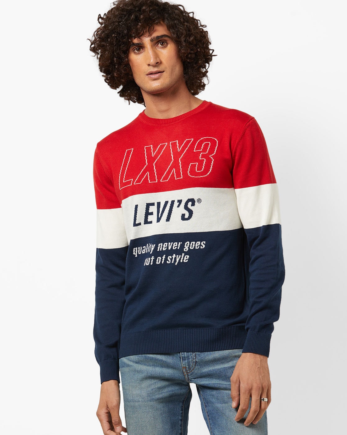 levis crew neck