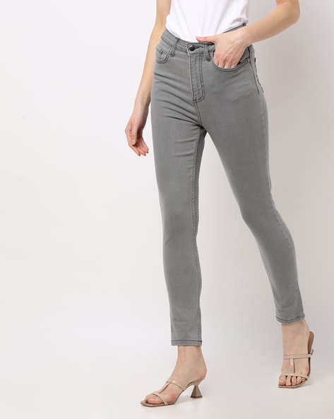 Buy Grey Jeans & Jeggings for Girls by RIO GIRLS Online