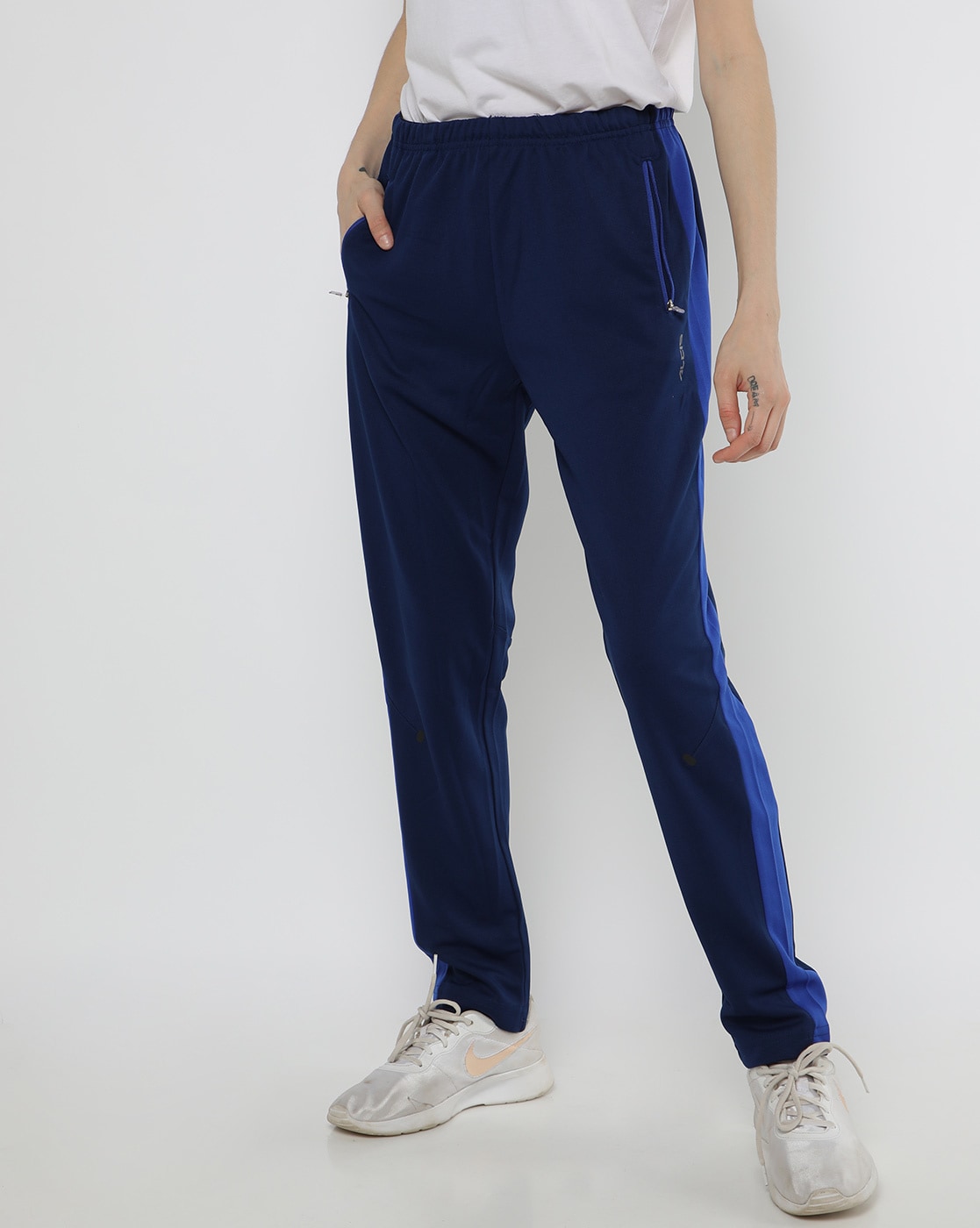 women's ankle zip track pants