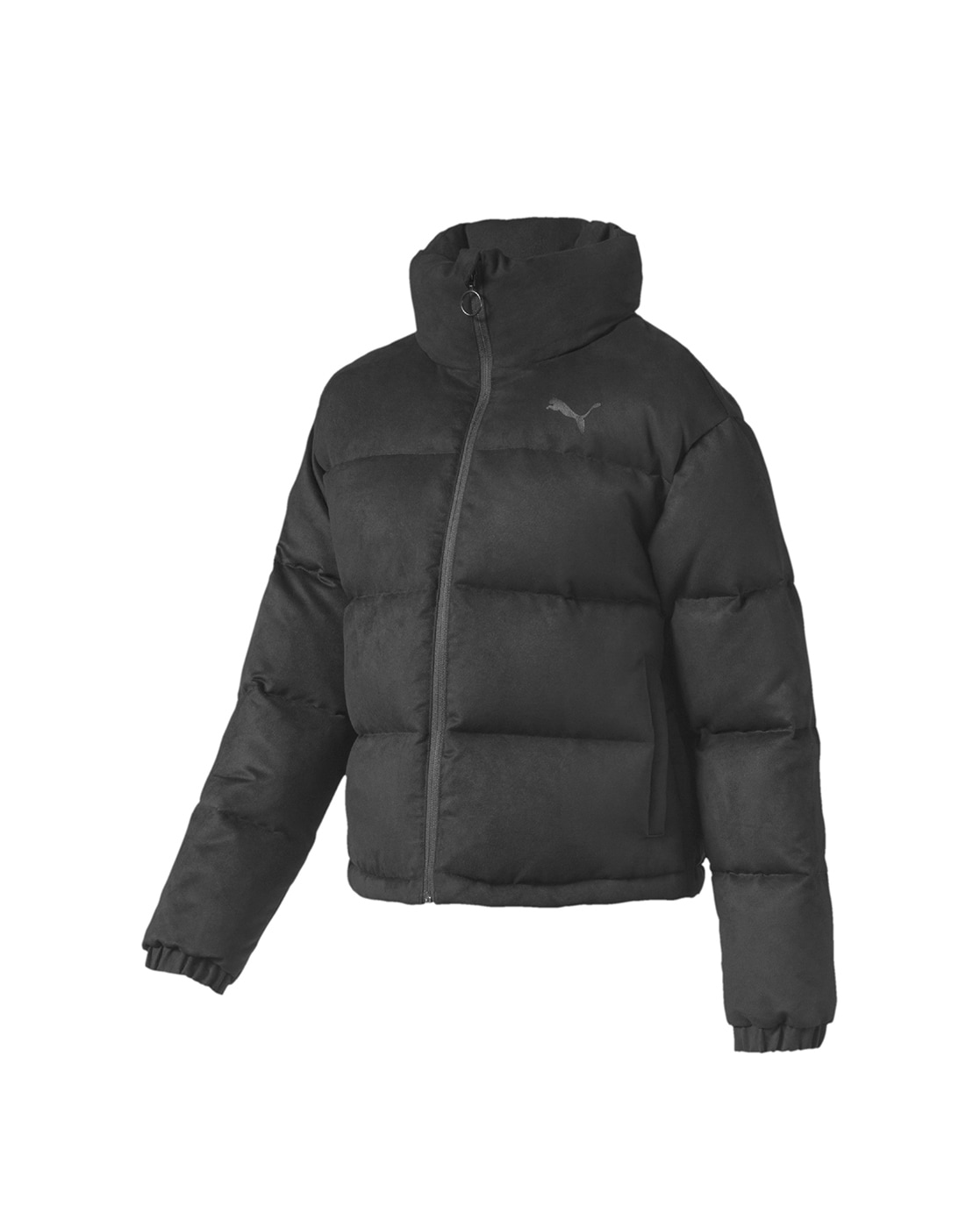 puma long quilted puffer coat