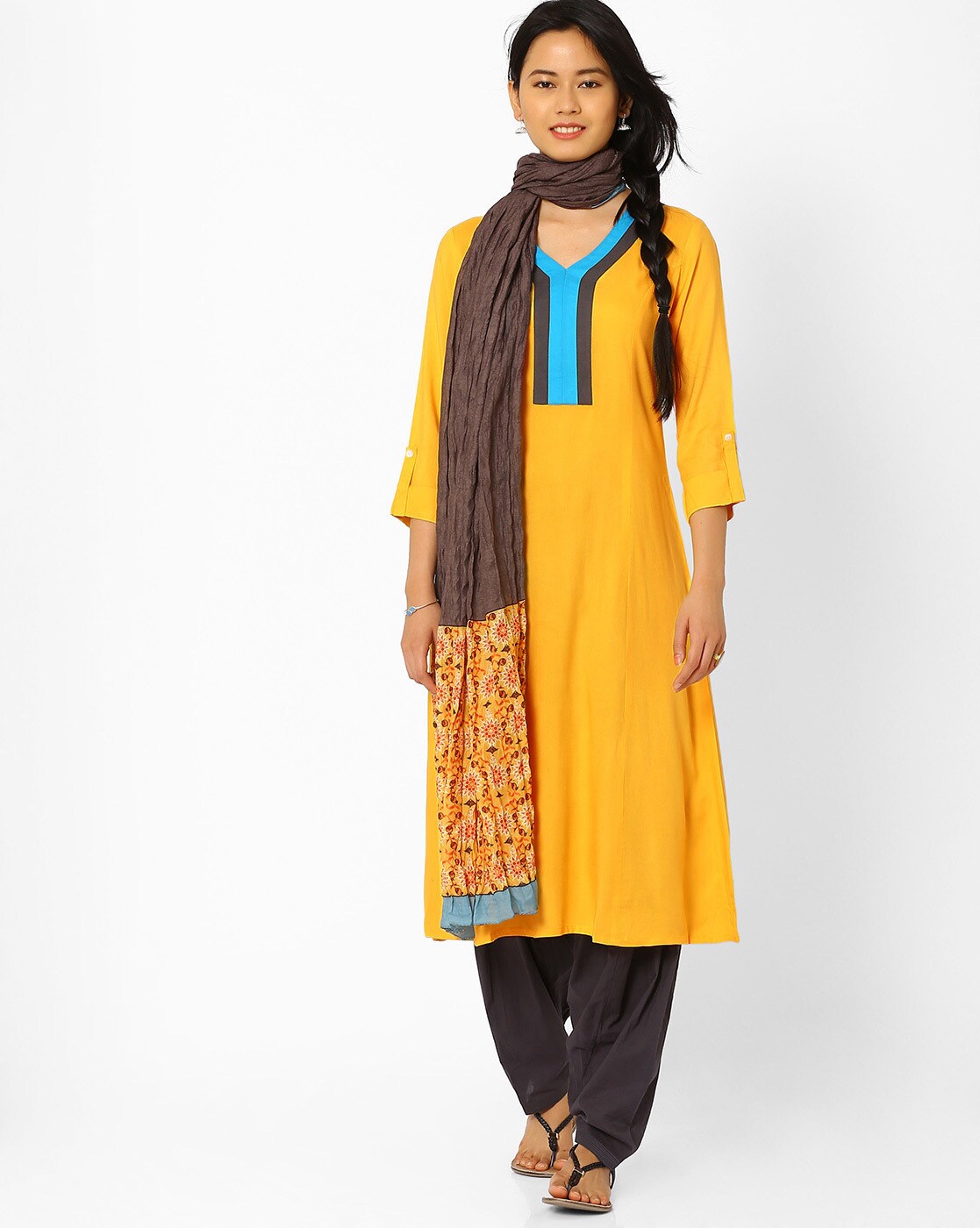 ajio salwar suits