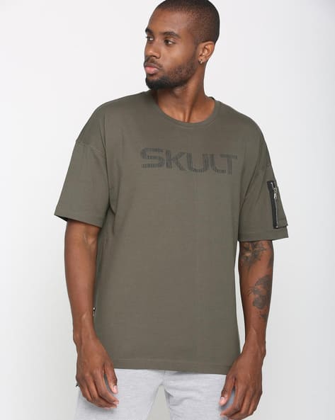 Half Sleeves Crew Neck T-shirt